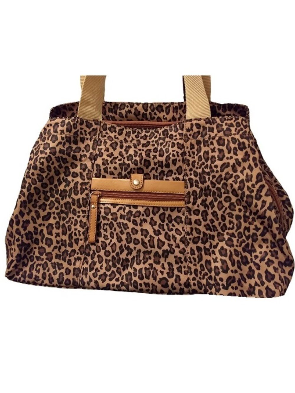 Nine West Leopard Print Travel Bag